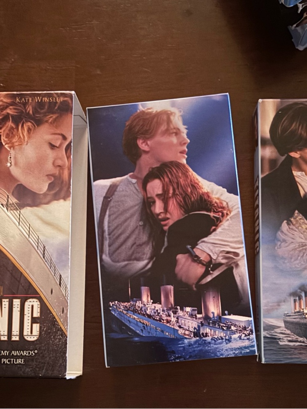 Titanic VHS Cover - Blue and Black Artwork